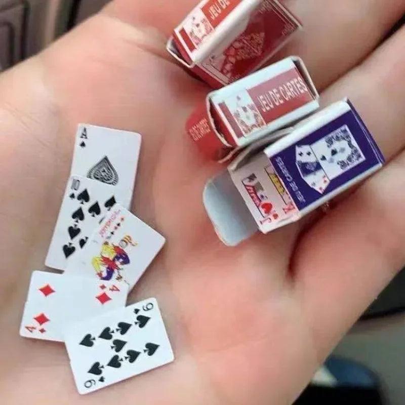 Mini cartas de baralho