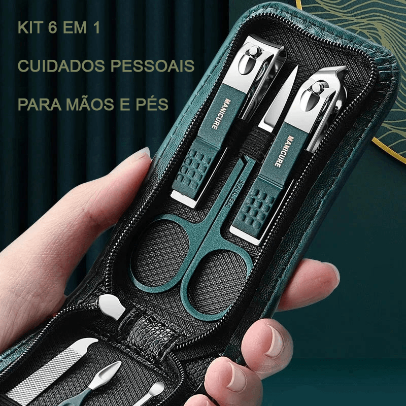 Kit 6 em 1 - Cuidados Pessoais para mãos e pés