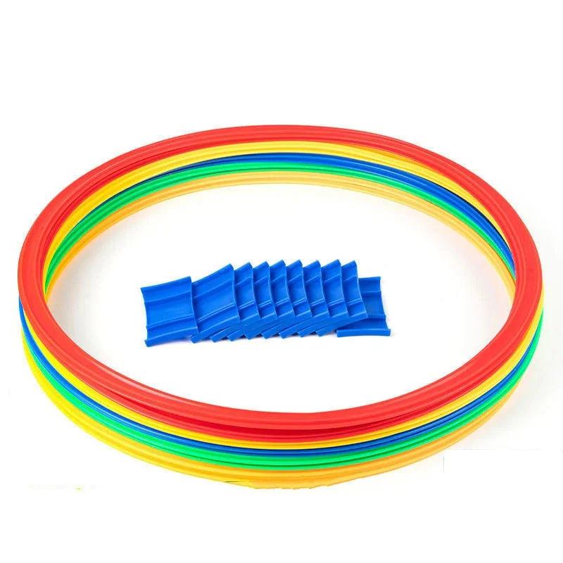 Brinquedo esportivo conjunto de argolas treinamento físico infantil