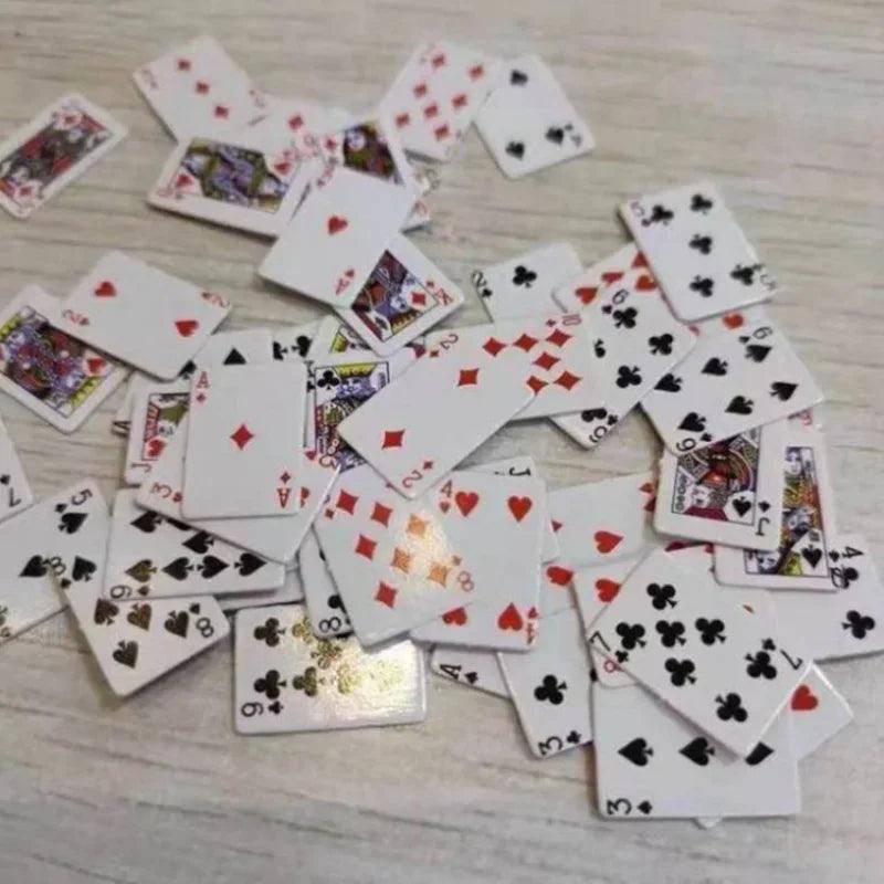 Mini cartas de baralho